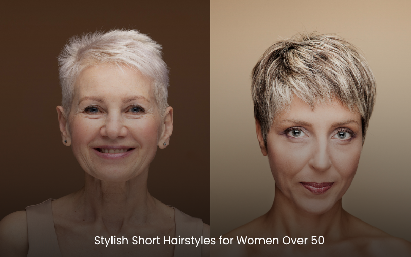 Stylish Short Hairstyles for Women Over 50